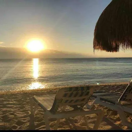 Beachfront Akumal Half Moon Bay