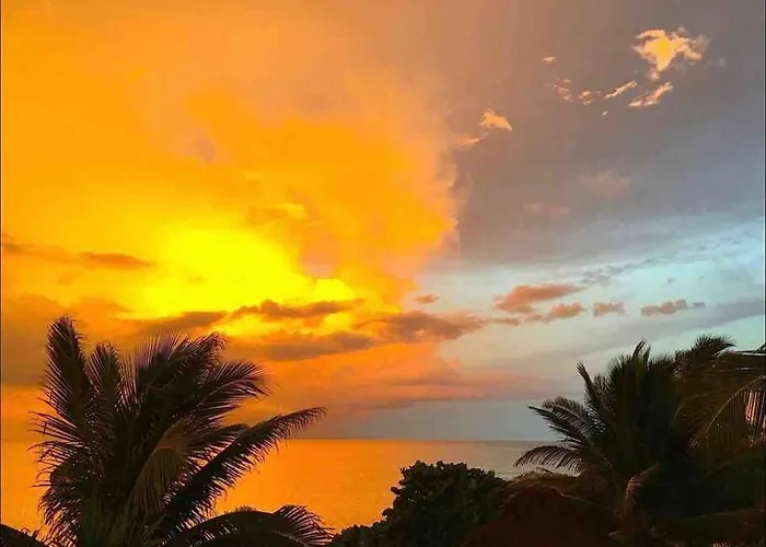 Beachfront Half Moon Bay * Akumal